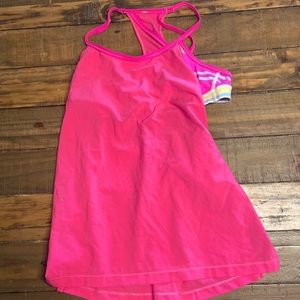 Lululemon tank with built in bra